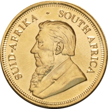 Moneda Krugerrand de 1/4 oz de Oro 2015