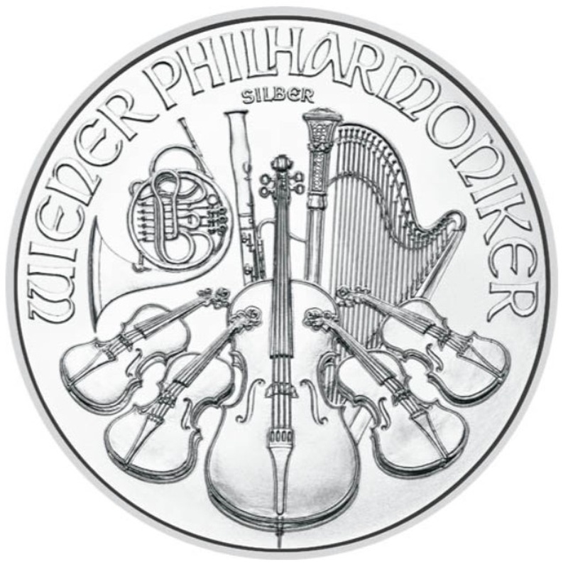 2023 1oz Austrian Philharmonic Silver Coin