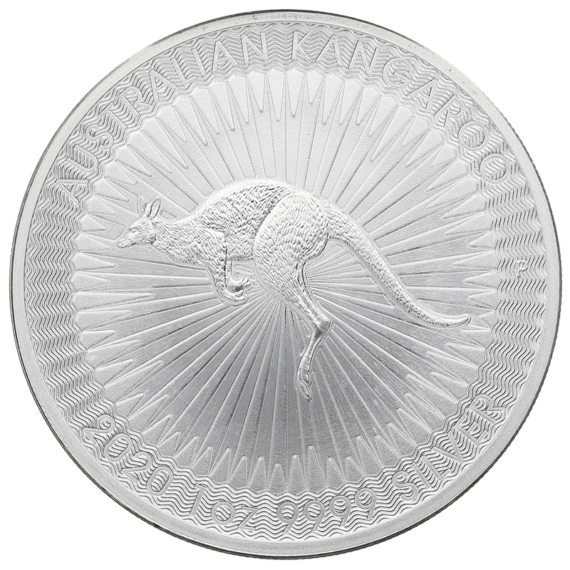 2020 1oz Silver Australian Kangaroo Coin
