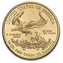 Moneda American Eagle de Oro de 1/4 oz 2013