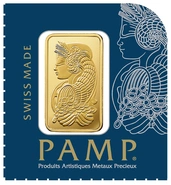 Lingote de Oro de 1 g Multicard PAMP