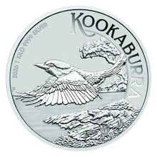 Moneda de plata australiana Kookaburra 2026 1 kg