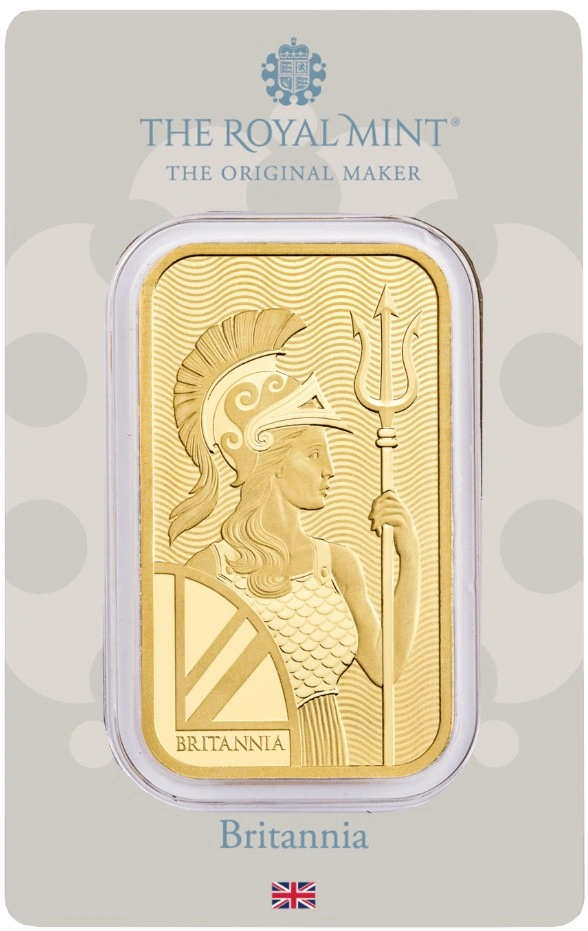 Lingote de Oro de 1 oz Britannia