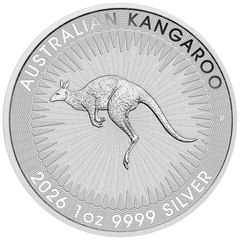 Moneda Canguro Australiano de Plata de 1 oz 2026
