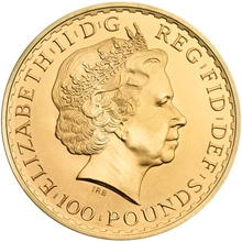 Moneda Britannia de Oro de 1 oz 2012