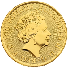 Moneda Britannia de Oro de 1 oz 2023 Isabel II
