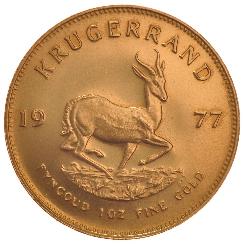 Krugerrand de 1oz de Oro 1977