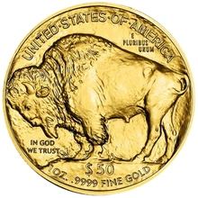 Moneda Búfalo Americano de Oro de 1 oz 2026