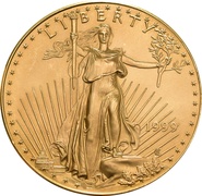 Águila Estadounidense de 1oz de Oro 1999