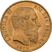 Moneda 20 Francos Belgas de Nuestra Elección
