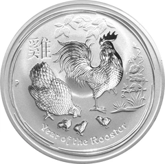 Perth Mint Calendario Lunar de Plata