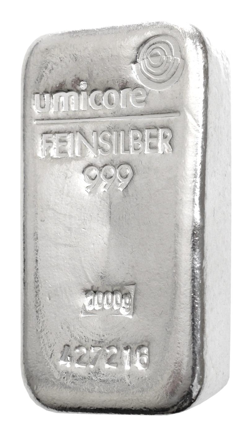Lingote de Plata de 1 kg Umicore