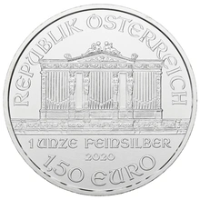 Moneda Filarmónica Viena de Plata de 1 oz 2020