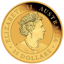 Moneda Cucaburra de Oro de Décimo de Onza 2022