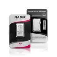 Lingote de Plata de 20 g Nadir