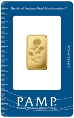 Lingote de Oro de 10 g PAMP Rosa