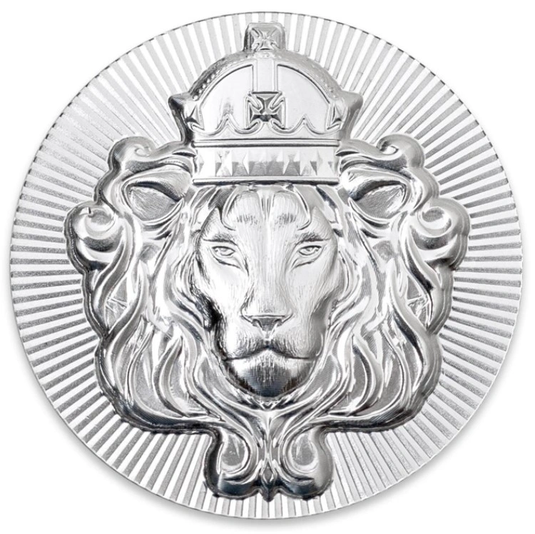 Lingote Redondo de Plata de 100 g Encajable Scottsdale