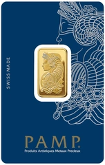 Lingote de Oro de 10 g PAMP