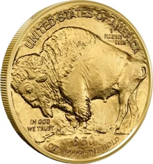 Moneda Búfalo Americano de Oro de 1 oz 2026
