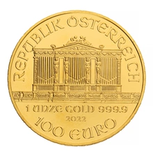 Moneda Filarmónica Viena de Oro de 1 oz 2022