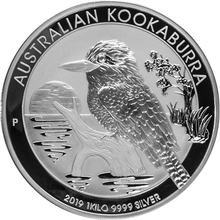 Moneda Cucaburra de Plata 1 kg 2019