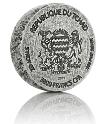 Moneda de Plata de 5 onzas de la reina Nefertiti 2017