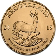 Moneda Krugerrand de 1 oz de Oro 2013