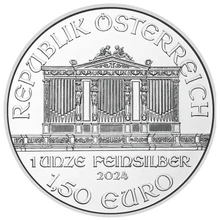 Moneda Filarmónica Viena de Plata 2024