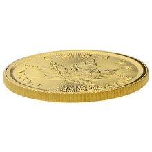 Maple Leaf Canadiense de 1/10 oz de Oro 2020