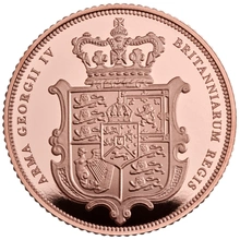Moneda Medio Soberano de Oro Proof 2025 en Caja Original