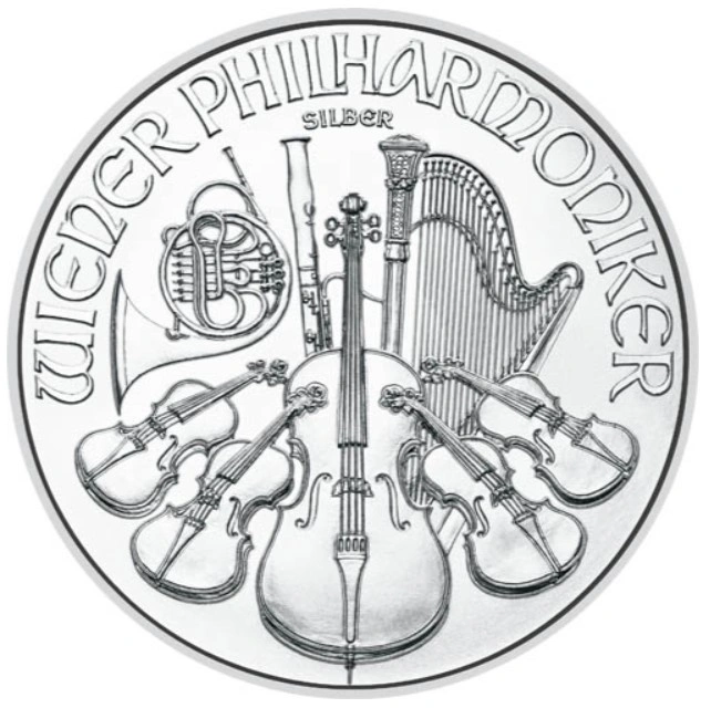 Moneda Filarmónica Viena de Plata de 1 oz 2023