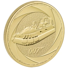 2025 Seis décadas de 007, Bond de los años 2000 Moneda de oro de 1 onza