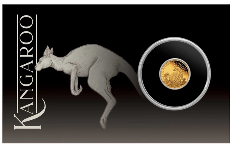 2023 Australian 'Mini Roo' 0.5g gold coin