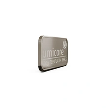 Barra de platino de 100 g Umicore Minted