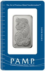 Lingote de Platino de 1 oz PAMP