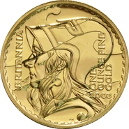 Moneda Britannia de Oro de 1 oz 2003
