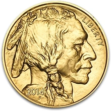 Moneda Búfalo Americano de Oro de 1 oz 2014