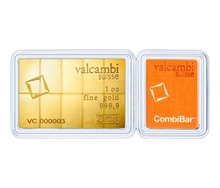 Valcambi CombiBar 10 x Lingotes de un décimo de onza de oro
