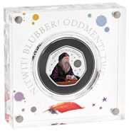 Moneda Plata 50p Proof - Dumbledore (25 años de Harry Potter)