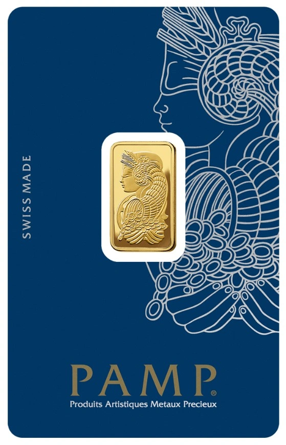 Lingote de Oro de 5 g PAMP