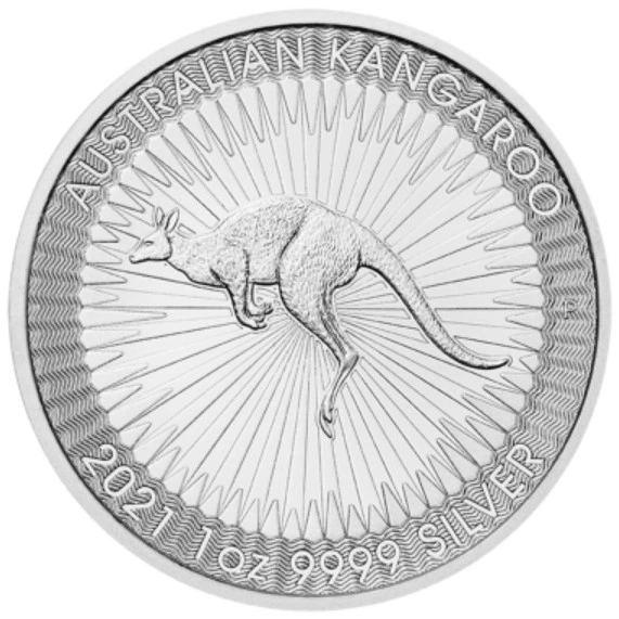 Moneda Canguro Australiano de Plata de 1 oz 2021