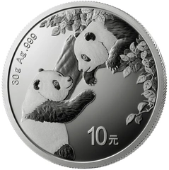 Moneda Panda Chino de Plata de 30 g 2023