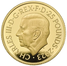 Moneda Mitos y Leyendas Morgana Proof de Oro de 1 oz 2024