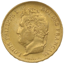 Moneda 40 Francos Franceses