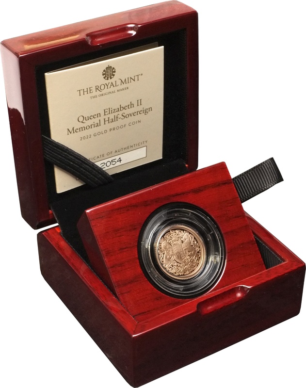 Queen Elizabeth II Memorial Half-Sovereign 2022 Gold Proof Coin