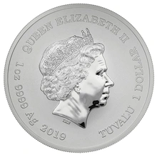Moneda Capitán América 1 oz de Plata 2019