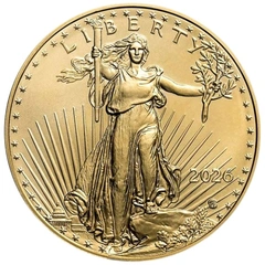Moneda American Eagle de Oro de 1 oz 2026