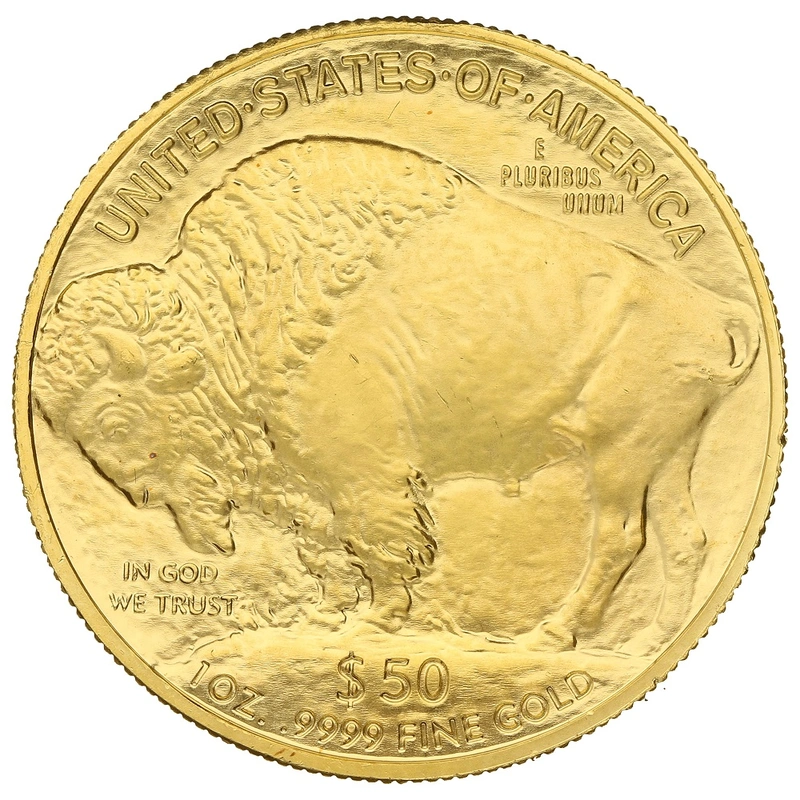 Moneda Búfalo Americano de Oro de 1 oz 2008