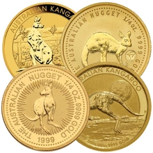 Moneda Cuarto de Onza de Oro Australiano Nugget Mejor Valor