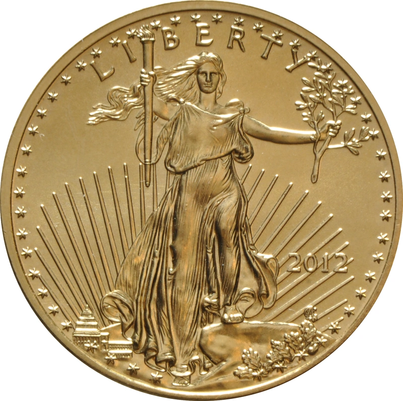 2012 1/2oz American Eagle Gold Coin